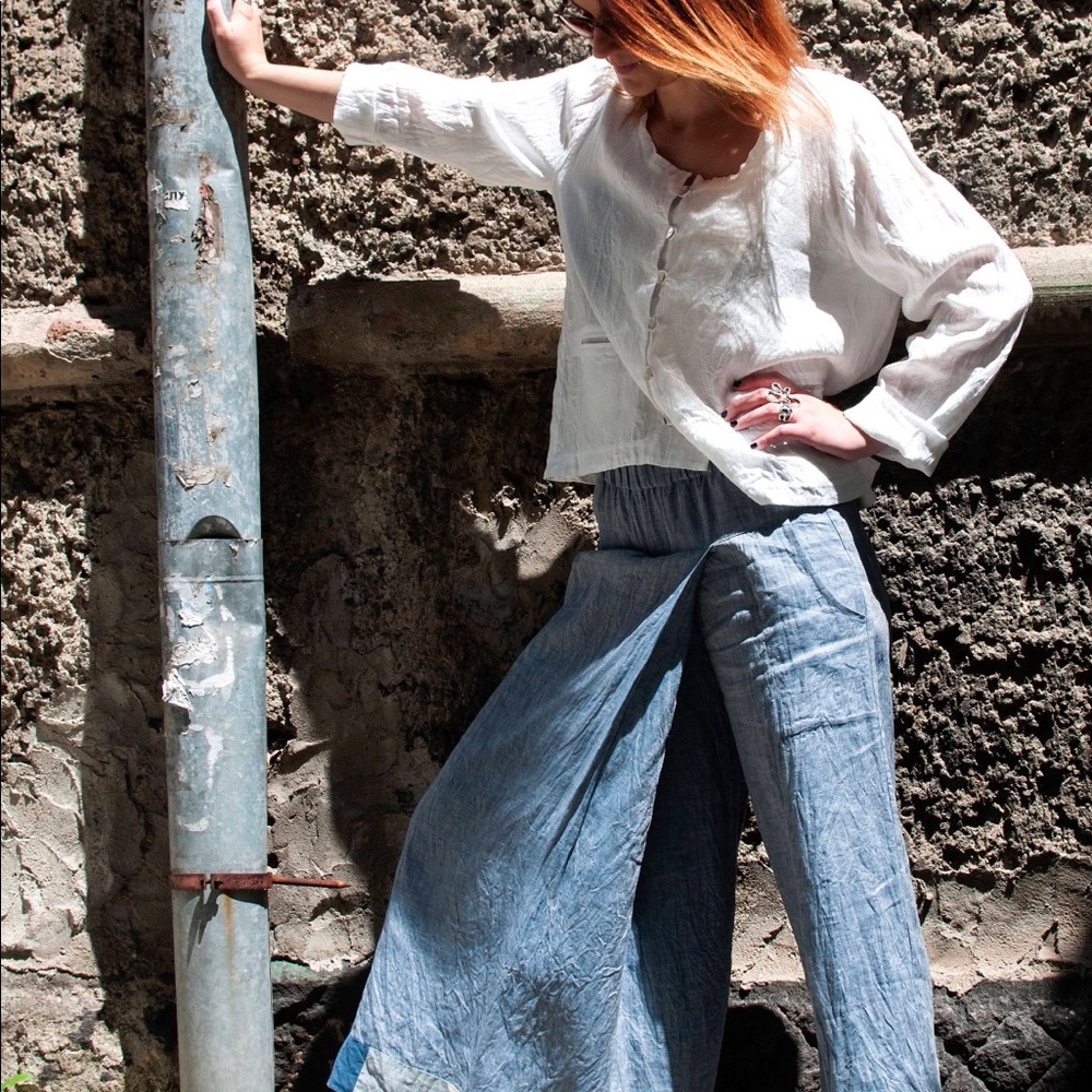 Skirt/pants jean. Eastern European designer. - Picture 2 of 4